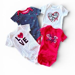 Tommy Hilfiger Infant Onesies set of 4
